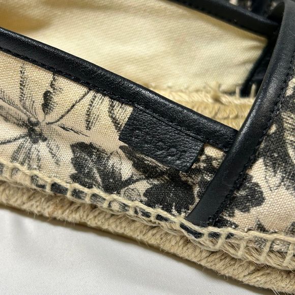 Gucci Herbarium Floral Canvas Espadrille Flats Womens‎ 36 (US 6) - Picture 6 of 12
